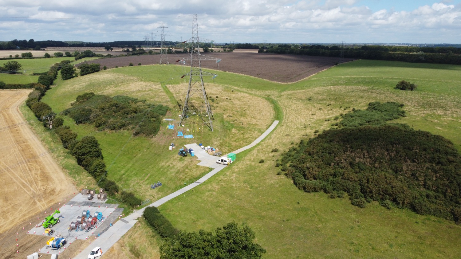 Overhead pylon works