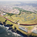 Ex-Aberdeen landfill site to be transformed to create a solar farm Artist's impression of the solar farm on the former Ness Landfill site