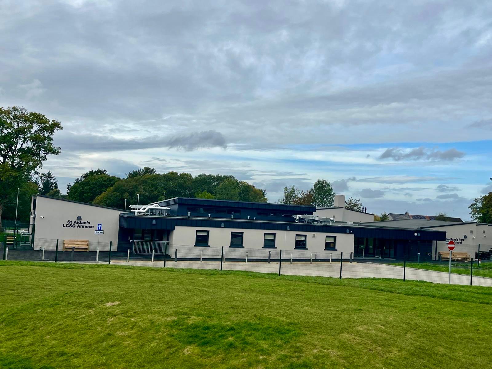 Renovated school building in Wishaw