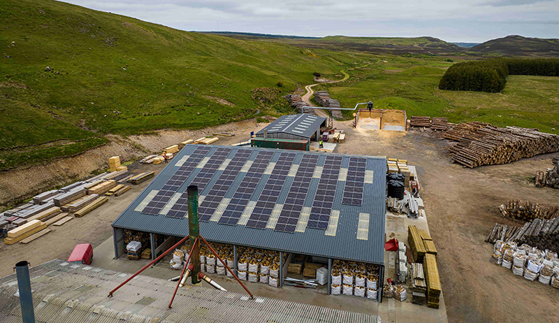 GMG Energy site from drone