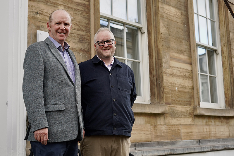 Gordon Megahy (left) Gordon Hunt (right) of Clancy Consulting