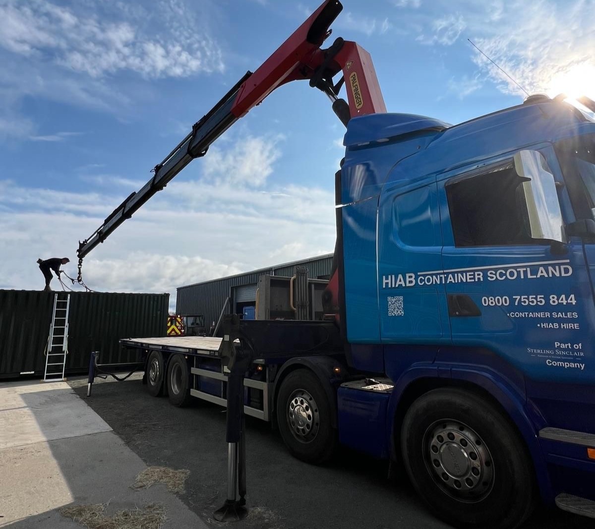 HIAB in action