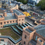 Living roof installed at Inverness Castle Living roof