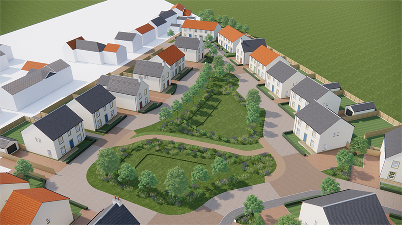 CGI of Pittenweem site