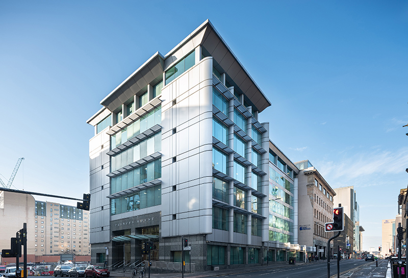 CGI of student accommodation in Glasgow
