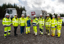 Hillhouse Group completes ‘landmark’ delivery for wind farm project Project team at Mill Rig Wind Farm