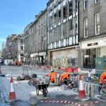 Aberdeen road works