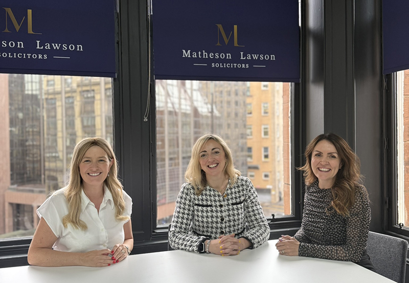 L-R: Maureen Matheson; Donna Carson; Victoria Lawson