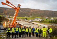 Major milestone reached on Highland bridge build Wills Bros
