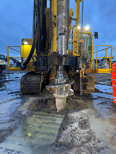 Construction piling