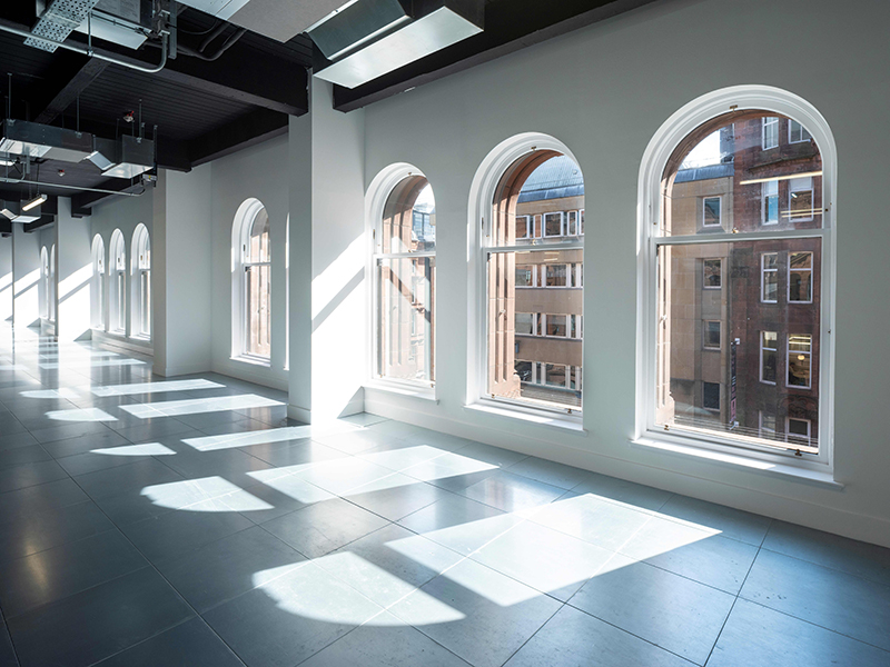 Redeveloped Glasgow office building