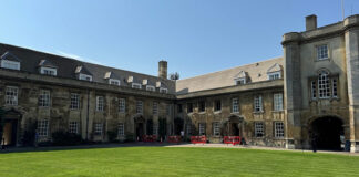 Christ’s College roofing work