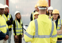 CRA launches pilot training scheme to boost concrete repair skills Construction workers in a meeting