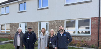 Handover of new affordable homes in Dunfermline
