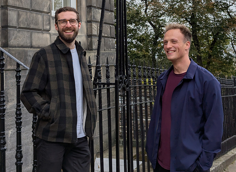 Ewan Hooper and Grigor Brown