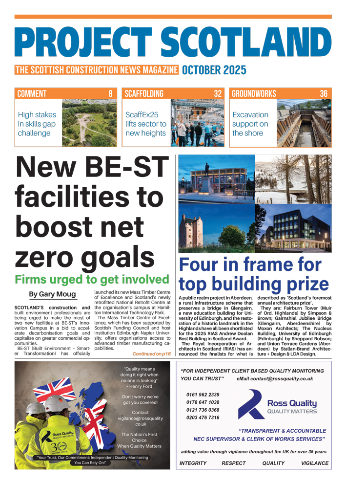 Project Scotland magazine front cover