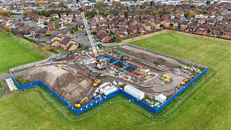 Collapsed sewer project in Glasgow