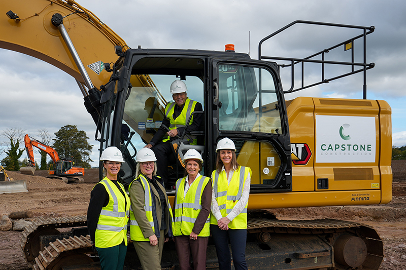 Breaking ground at Global’s new Highland HQ