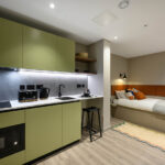 155-bed Edinburgh student accommodation development delivered Room in Edinburgh student complex