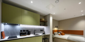 Room in Edinburgh student complex