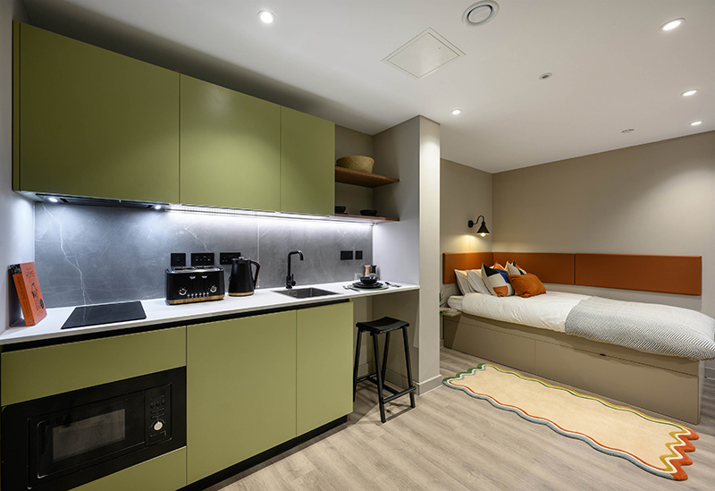 Room in Edinburgh student complex