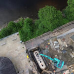 Firms dig deep at tourist hotspot to install new sewage treatment plant