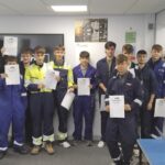 Flexel donates Far Infrared panels to Scottish electrical training colleges Electrical apprentices