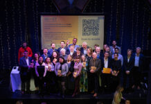 Decarbonisation achievements celebrated at Accelerate to Zero Awards Accelerate to Zero Awards winners on stage