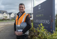 Carnbroe site manager honoured with Seal of Excellence award Alistair Grant
