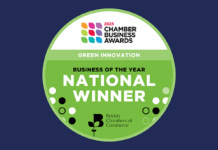 Green Innovation Business of the Year award logo