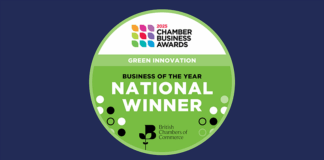 Green Innovation Business of the Year award logo