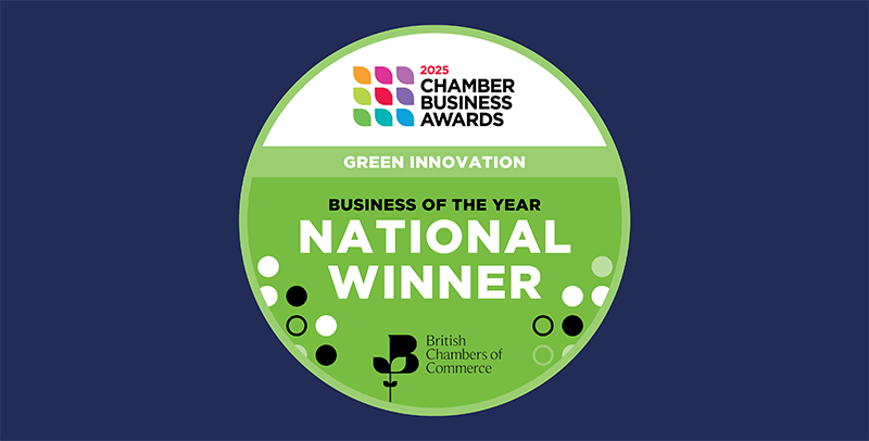Green Innovation Business of the Year award logo