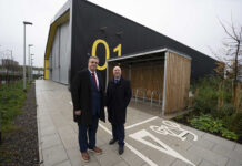 Minister visits Clyde Gateway to see how investment is driving regeneration Blair McDougall MP and Martin McKay