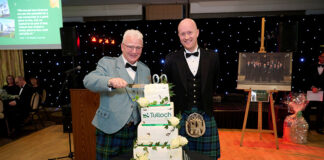 Sandy Adam (executive chairman of Springfield Group) and Kieran Graham (MD of Tulloch Homes)