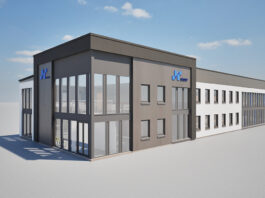 CGI of The JR Group's new head office