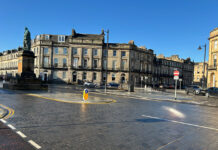 Tradstocks Heritage Setts used on Edinburgh street