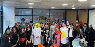 Clark Contracts Halloween fundraising event