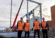 L-R: Matthew Marriott; Hervé Montjotin; Jim Clay; and Andrew Hutchison