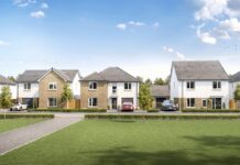 Taylor Wimpey typical street scene