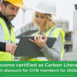 Poster promoting carbon literacy training discount