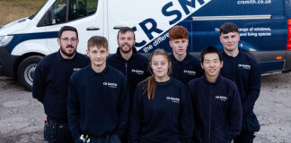 The new CR Smith Apprentices after completing their training