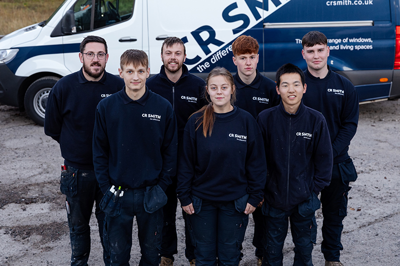 The new CR Smith Apprentices after completing their training 