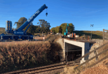 Work completes ahead of schedule on renewal of Keith bridge Bridge renewal