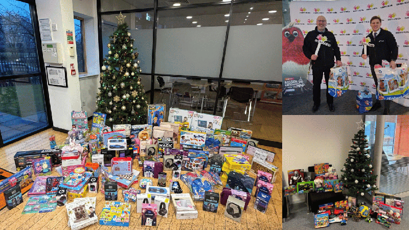 Toys donated to Cash for Kids