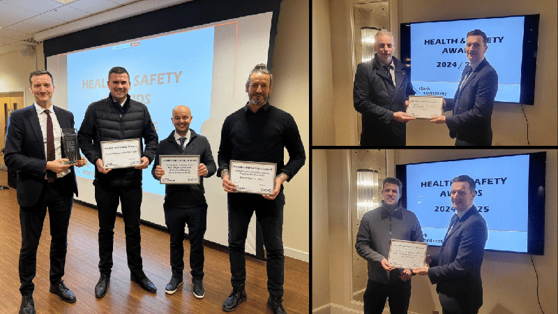 Clark contracts health and safety awards
