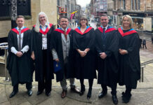 City Building employees graduate from new management qualification programme City Building graduates in Glasgow