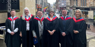 City Building graduates in Glasgow