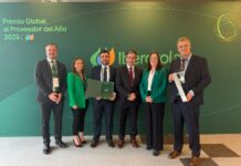 Kirby wins international award for work with Scottish Power Ross Henderson, ScottishPower UK Procurement and Insurance Director; Joanne Owens, ScottishPower; Gerry McBeth, Kirby Operations Manager; Michael Murray, Kirby Director of Power and Renewables and Group Business Development Director; Nicola Connelly, SP Energy Networks Chief Executive Officer, and Martin Hayward, Kirby Operations Manager UK.