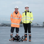 Kieran Smith (left) and Mark Brown