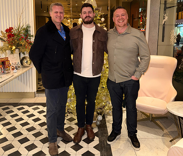 Stephen Rudd, Gerard Carson, MJ O'Shaughnessy